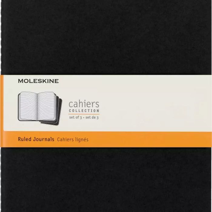 Zestaw 3 Zeszytów Moleskine Cahier Journals Xl (19X25Cm) W Linie. Moleskine. Nowy Produkt