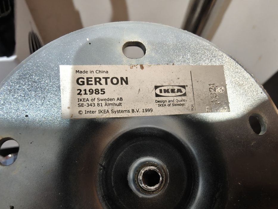 Pés em inox ajustáveis IKEA