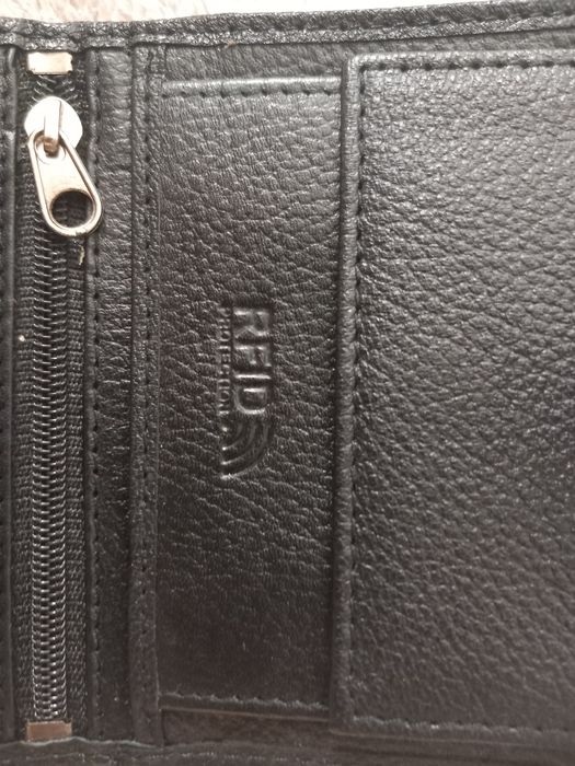 Portfel męski Cavaldi ze skóry naturalnej z ochroną kart RFID NOWY