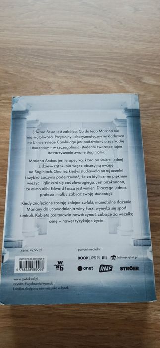 Książka Boginie autor Alex Michaelides