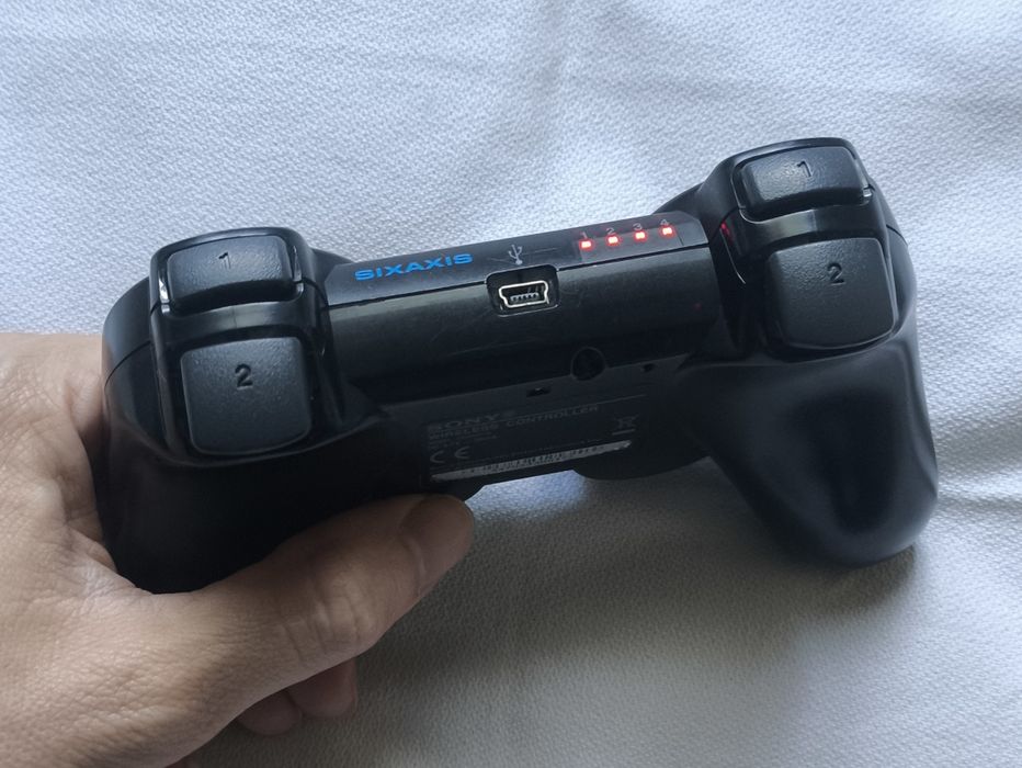 Comando PS3 Crystal Black (Transparente)