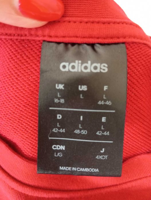 Adidas Camisola vermelha