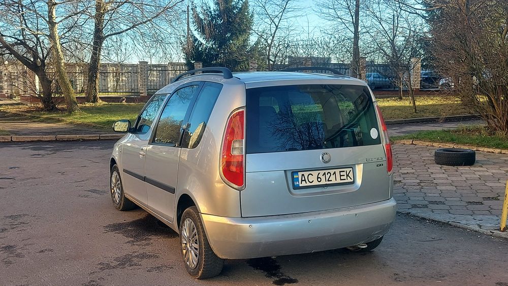 Шкода ромстер 1,4 газ-бенз
