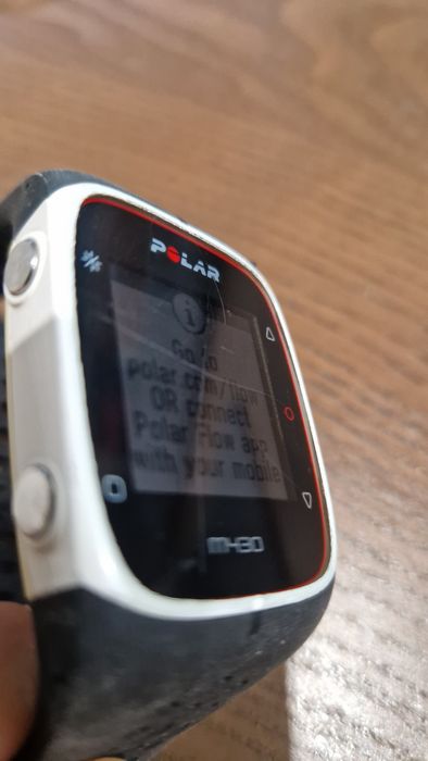 Polar M430 biały - nowy czarny pasek - GPS- bardzo dobry stan