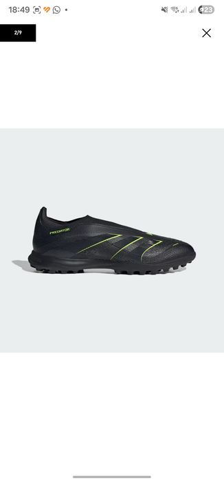 Adidas Predator League Laceless Turf Boots (Tam. 40 2/3) - Novas