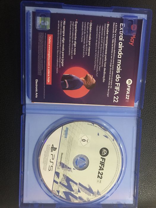 FIFA 22 Ps5 como novo