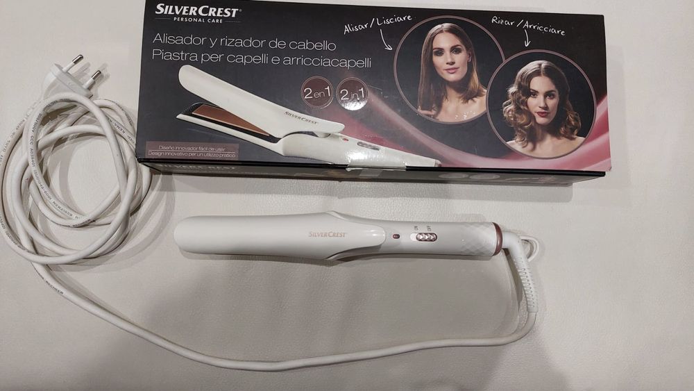 Placa alisador/encaracolados de cabelo