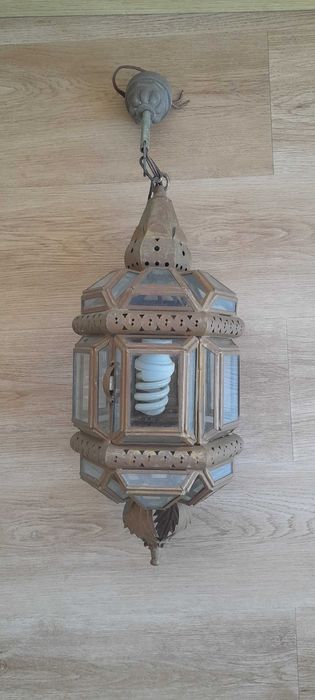 Lanterna marroquina de teto