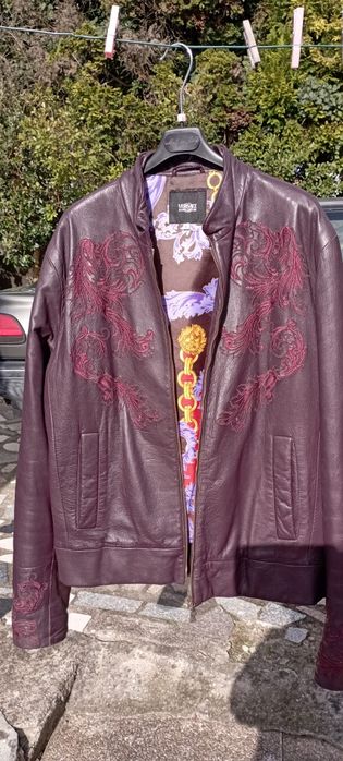 Casaco VERSACE em Couro