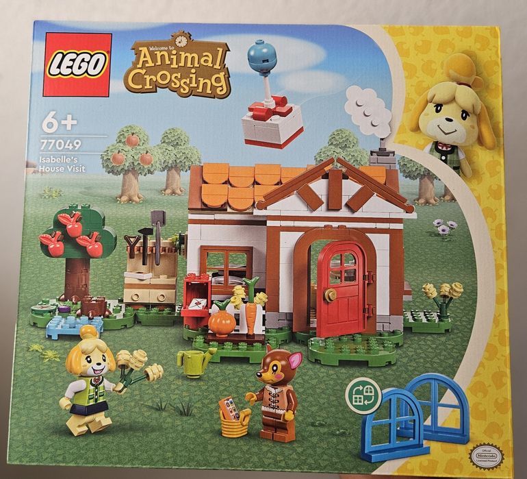 Lego Animal Crossing NOVO selado - Visita da Isabelle - 77049
