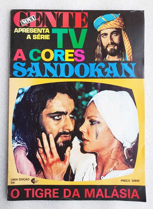 Antiga Revista ~ "SANDOKAN" ~ Nova Gente Especial ~ 1976
