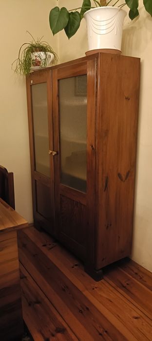 Witryna - stara, drewniana