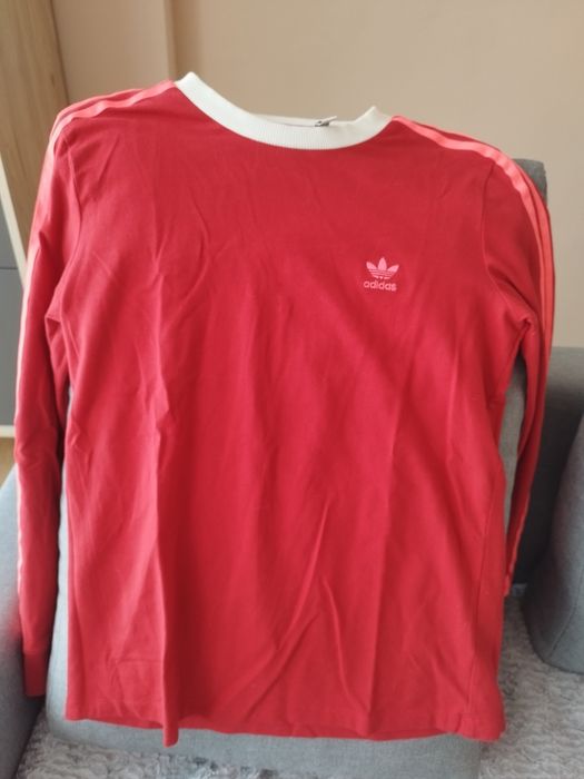 Bluza adidas czerwona