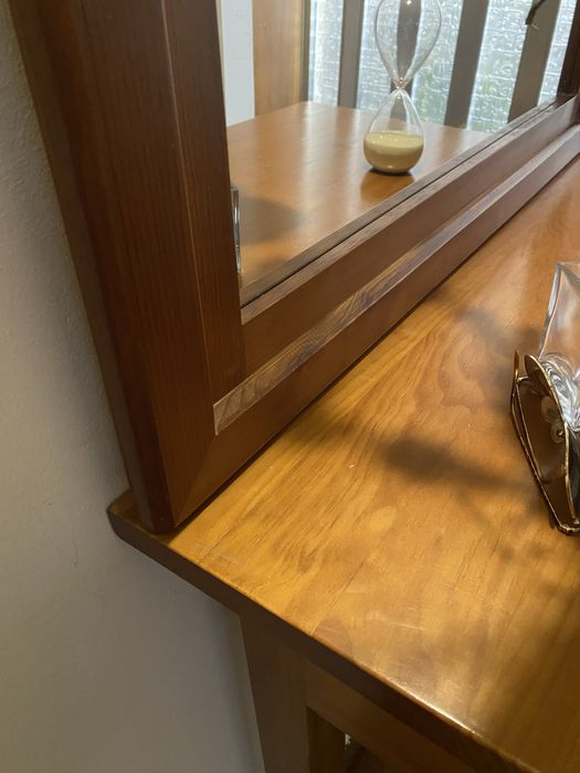 Movel entrada madeira maciça