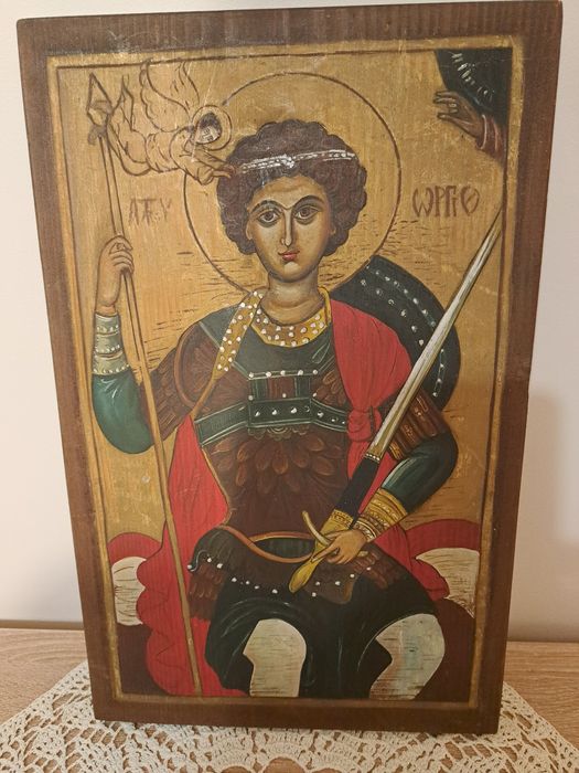 Ikona Święty Jerzy, dewocjonalia