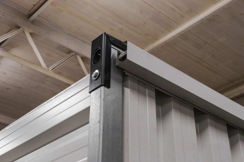 Kontener magazynowy 3 m Biały RAL 9010