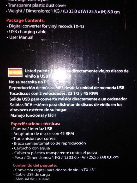 Gira-Discos TechnaXX