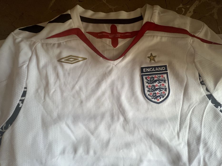 Umbro england football shirt 2007-2009