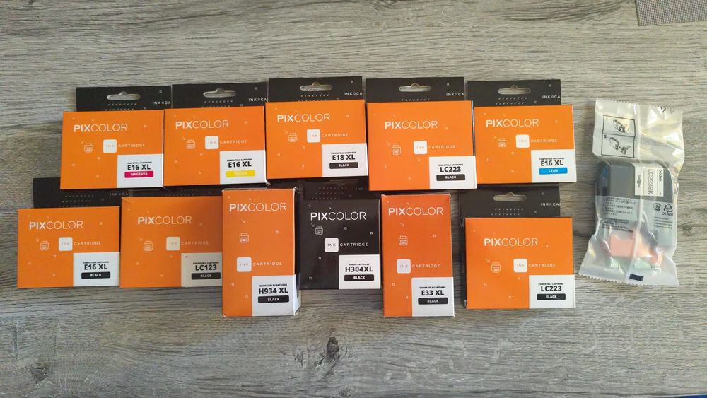 Pack de tinteiros compatíveis