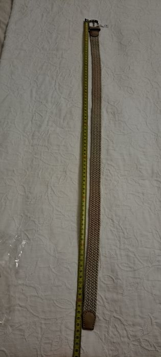 Cinto bege 80 cm com elástico