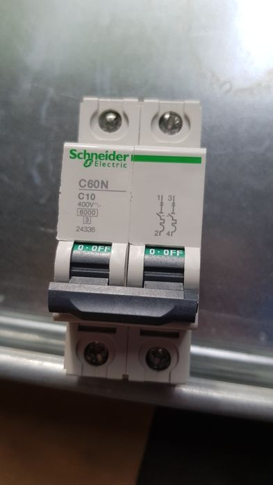 wyłącznik nadprądowy 2P C 10A 24336