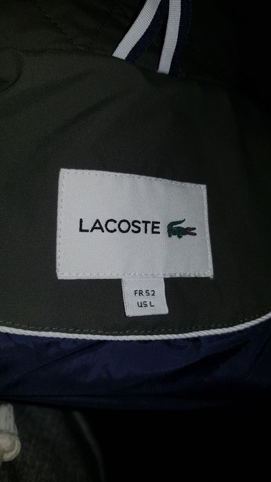 Фирменный пуховик, куртка Lacoste Оригинал