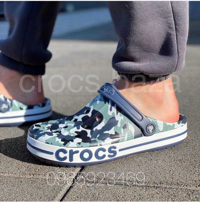 Акція! Чоловічі  оригінальні Crocs Bayaband Clog Сабо 36-45р ГАРАНТІЯ