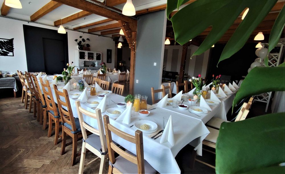 wynajem - przyjęcie weselne, chrzciny, komunia, uroczystość rodzinna