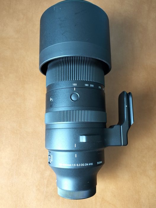 Sigma 150-600mm DG dn Sony e + filtr i pokrowiec moro