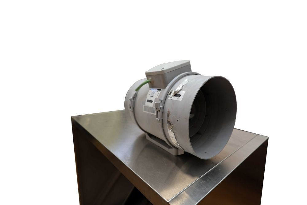 Hotte Industrial em Inox Completa