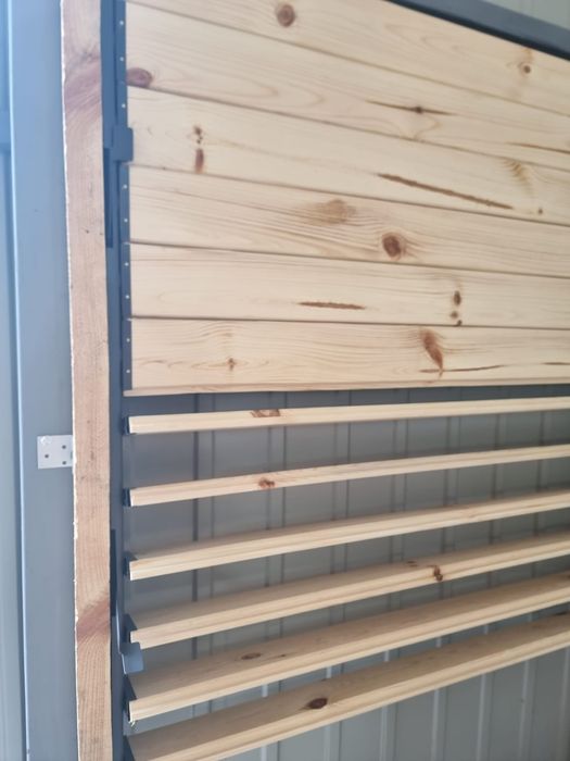 Żaluzje ogrodowe ruchome deseczki system