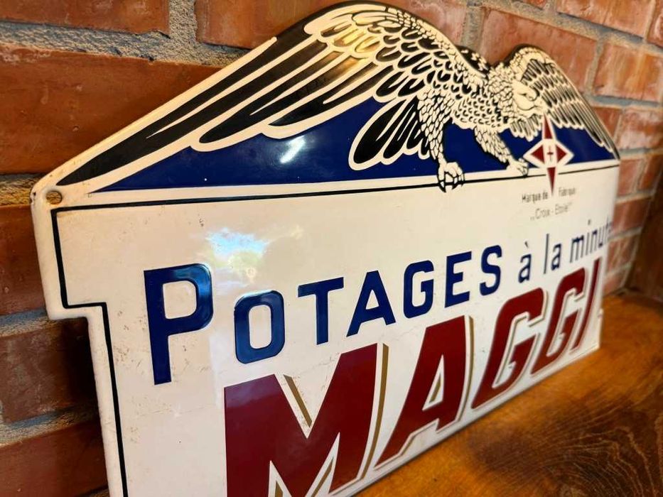 Szyld emaliowany, reklama blacha