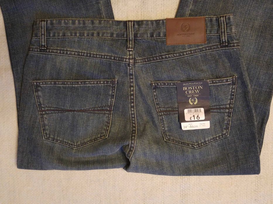 Spodnie jeans męskie nowe