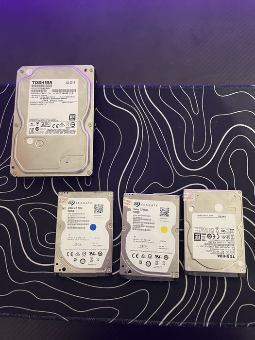 HDD диски 500gb/1000gb ,хдд диски, 1тб 1tb 500гб працюючі