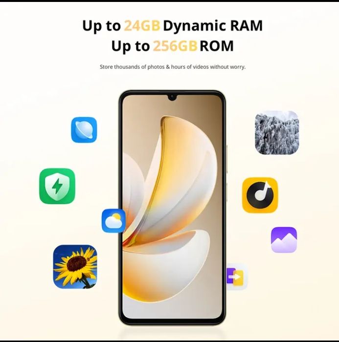 Realme Note 70T 4/128 Nowy Złoty
