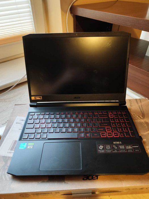 Laptop gamingowy Acer Nitro 5 RTX 3050ti/ RAM 16/ SSD512/ i5 11400H/ 144Hz