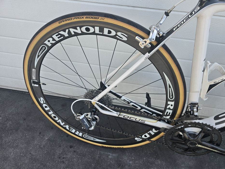 Par de rodas de carbono de estrada reynolds