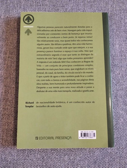 Livro "As Regras da vida" de Richard Templar.