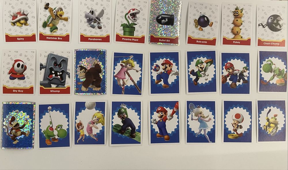 Cromos Super Mario Worten