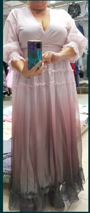 Elegancką sukienka cieniowana 42/44