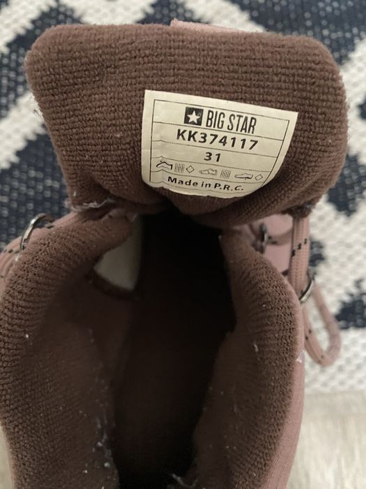 Buty big star dla dziewczynki r 31