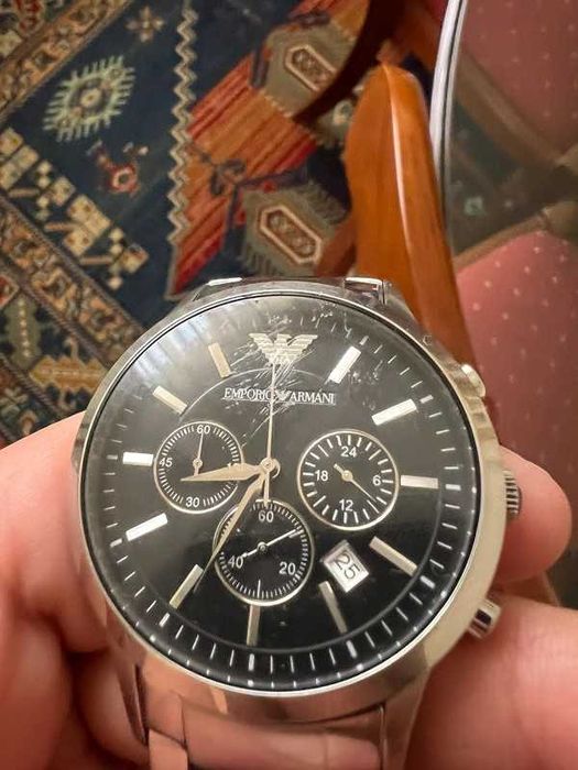 Relógio Emporio Armani prateado