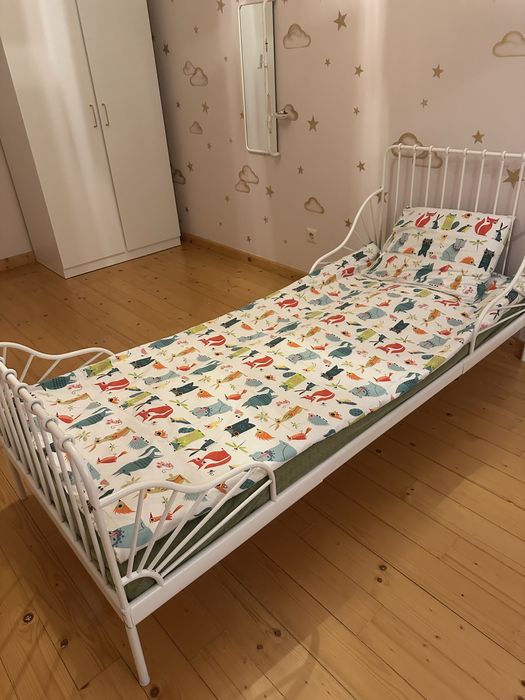 Дитяче ліжко IKEA, MINNEN, з матрацом