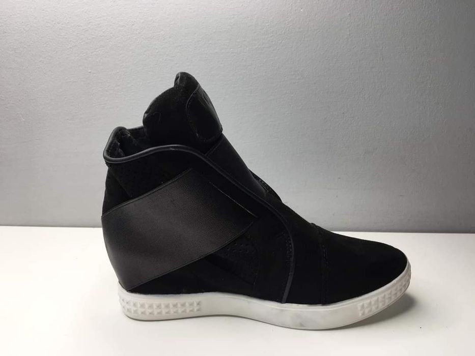 Sneakersy z ukrytym koturnie Rozmiar 38