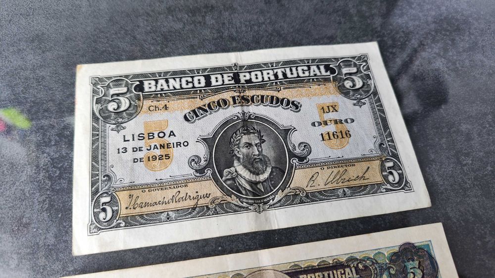 Vendo Notas Portugal