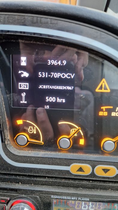 Ładowarka Teleskopowa JCB 531-70 Agri