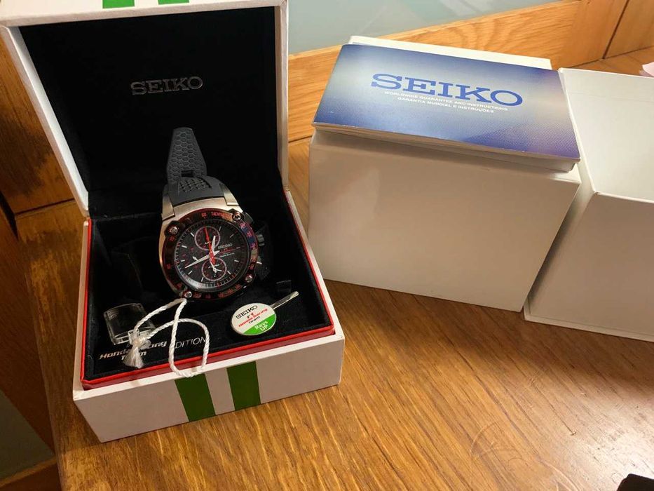 Relógio Seiko F1 Honda Racing Team c/ Caixa Original