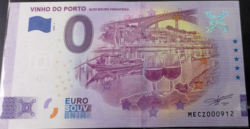 Notas 0€ Portugal e estrangeiro