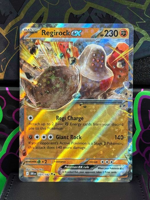 Pokemon TCG - Regirock ex #101