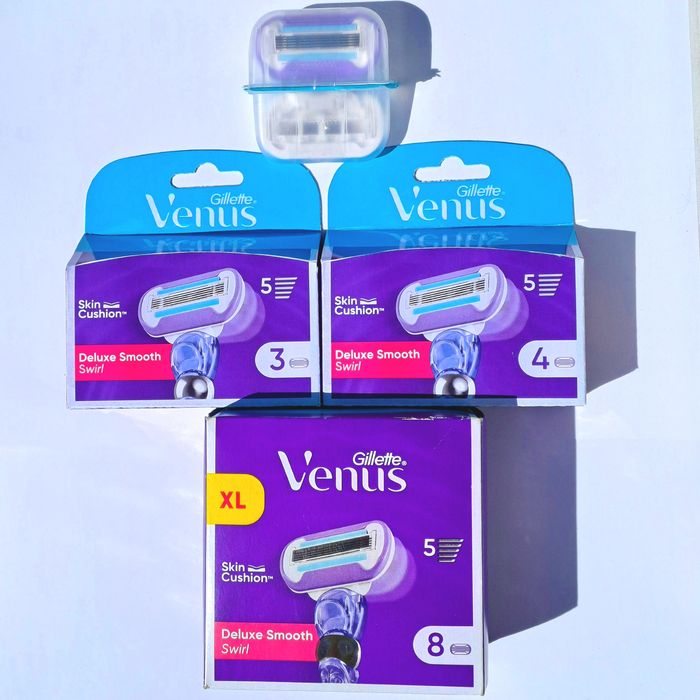 Змінні картриджі Gillette Venus 5 Deluxe Smooth Swirl - 100% оригінал